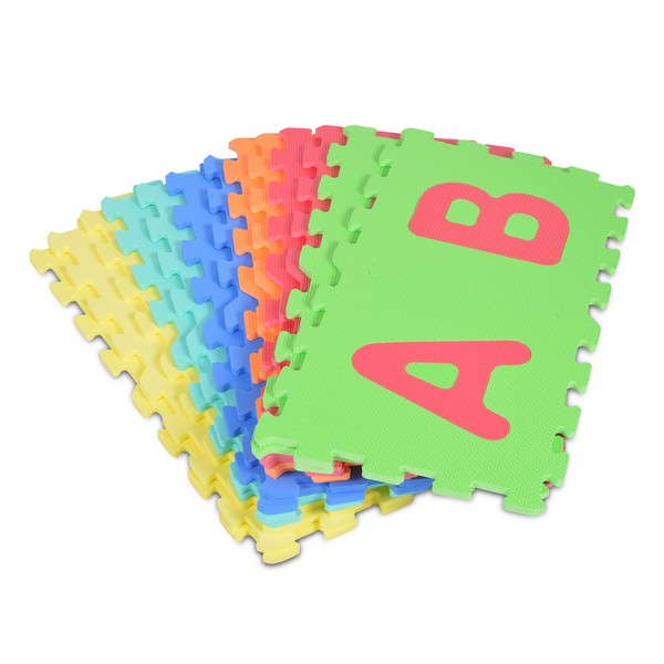 Продукт Moni Toys - Мек пъзел-килим азбука (A - Z) 26 ел.  - 0 - BG Hlapeta